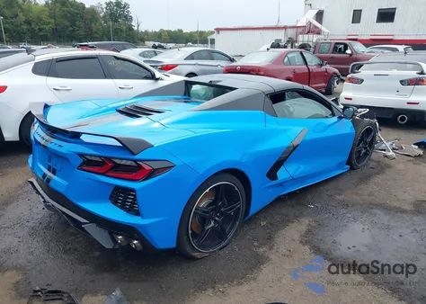 2022 Chevrolet Corvette Stingray Rwd 2Lt from USA, damaged, VIN 1G1YB3D41N5114507